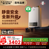 史密斯（A.O.SMITH）13升精钢燃气热水器 【史密斯银河】国家补贴 1级静音认证  安全守护 JSQ26-EDQ6 新品