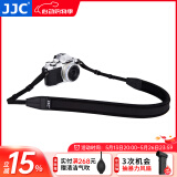 JJC 微单相机肩带 挂脖背带 适用于索尼A6000 A6400 A7C A6100佳能M50II M6II尼康Z30 Z50富士X100V 黑色 配圆形环