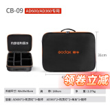 神牛摄影拉杆箱CB系列摄影箱闪光灯外拍灯常亮灯摄影灯包手提肩背拉杆灯箱箱脚架包双肩包带滑轮收纳包 神牛CB-09套装箱【AD600AD360专用】