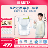 碧然德（brita） 【孙颖莎推荐】家用净水壶 滤水壶滤芯 MAXTRA+LE 去水垢专家版滤芯母亲节礼物 设计师水壶绿色+PRO滤芯12枚