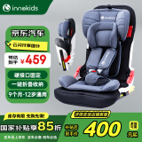 innokids儿童安全座椅可折叠9个月-12岁汽车用isofix接口ZY25星羽骑士