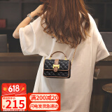 YUYULA牛皮包包女包斜挎包品牌轻奢手提链条包生日礼物高级感送女友老婆