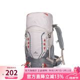 艾王2024新款专业户外登山双肩包40L升大容量耐磨防泼水男女轻便 新色卡其色 8109B 35+5L（背负系统+送防雨罩）