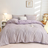 罗曼罗兰100%棉全棉四件套 知音  TJ001 床单款 （被套200*230cm）