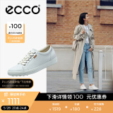 爱步（ECCO）板鞋女 时尚潮流百搭简约经典平底鞋日常休闲板鞋女 柔酷430003 白色43000301007 36 （偏小，建议选大一码）