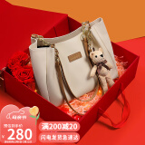 爱情海牛皮包包女包托特包大容量单肩包生日520送女朋友母亲节礼物
