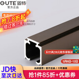 固特GUTE轻音缓冲吊轮推拉门滑轮卫生间移门轨道滑道轮实木门滑轮12轮 加厚缓冲吊轨0.1米