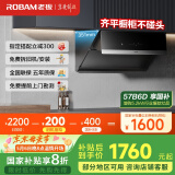 老板（Robam）抽油烟机家用侧吸式变频智控23大吸力 以旧换新家电国家补贴20% 一级能效脱排吸油烟机28D02S