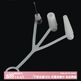 洛克兄弟（ROCKBROS） 自行车打气筒气针美法嘴转换接头多功能便携式篮球气球床垫充气转换嘴配件 三合一转换嘴