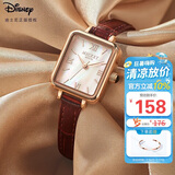 迪士尼（Disney）手表女简约气质ins风复古防水方形腕表高中生女士手表MK-11605K