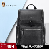 暇步士（Hush Puppies） 商务双肩包大容量男士背书包男电脑包多功能情人节礼物送男友