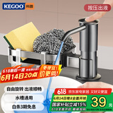 科固（KEGOO）洗洁精水槽按压器置物架 厨房洗菜盆洗涤剂压取延长管皂液器K5065