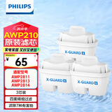 飞利浦（PHILIPS）净水壶滤水壶过滤水壶净水器滤水器过滤器滤芯 飞利浦通用滤芯【3只装】