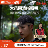 牧高笛（MOBIGARDEN）零度头灯 户外露营钓鱼可调节可充电照明头灯 NX23673010 帆木色