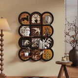 复古风洞洞板置物架造型墙定制入户玄关进门客厅卧室墙面装饰卧室 定制【0.1平方价格】联系客服