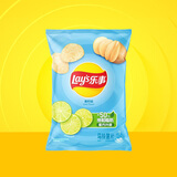 乐事（Lay's） 薯片40g袋装办公室休闲零食膨化食品单袋小吃 乐事青柠味40g