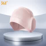 361°泳帽女款加大护耳长发游泳帽不勒头舒适防水硅胶成人泳帽