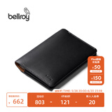 Bellroy澳洲Passport Cover 春季新款护照保护套通勤休闲机能卡包名片夹 墨黑色