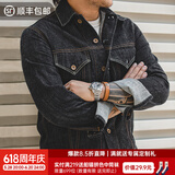 马登工装 复古TYPE III经典原色牛仔夹克机车修身外套男潮 牛仔蓝 S