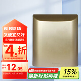 罗格朗（LEGRAND）电工电料86型暗装开关插座防水盒 防溅盒 浴室防水罩 香槟金色防水插座盒E223DV-C2