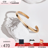 丹尼尔惠灵顿（DanielWellington）dw手镯男女 经典开口情侣手镯时尚饰品 生日礼物送女友 玫瑰金小号 DW00400003