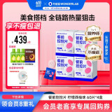 万益蓝WonderLab白芸豆餐前控控片 肥膳食纤维阻糖碳油减餐肚子60片*4盒