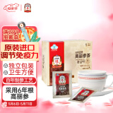 正官庄人参红参茶75g(3g*25袋) 原装进口6年根高丽参 提高免疫力