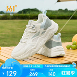 361°运动鞋女春夏季网面户外复古情侣厚底休闲老爹鞋子女682426763F-3