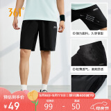 361°短裤男士春夏季休闲裤子跑步健身训练宽松运动五分裤652124711-3