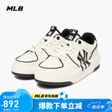 MLB鞋子男女复古板鞋学长鞋休闲运动鞋3ASXCA12N-50WHS-230/米白色