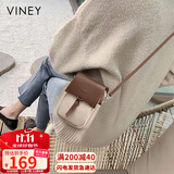 viney牛皮手机包洋气包包女包品牌单肩斜挎包生日礼物高级感送女友老婆