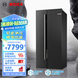 博世（BOSCH）【灰阶双循环】630升变频大容量精控恒温微嵌入式家用 国家补贴20%冰箱 对开双开门电冰箱98V123C
