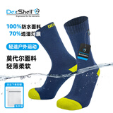 戴适薄软款防水袜 徒步露营山地骑行自驾 防风隔潮 竹纤维内里男女款 藏青 M(建议39-42码 卡码拍大)