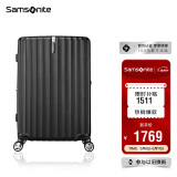 新秀丽（Samsonite）行李箱28英寸拉杆箱时尚旅行箱包大容量密码箱GU9托运皮箱黑色 