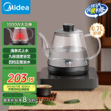 美的（Midea）煮茶器 智能自动上水电热水壶 家用烧水壶 泡茶 开水壶 电茶炉 茶具 自动断电茶台MK-C071X