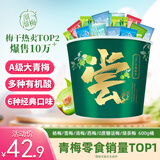 溜溜梅青梅全家桶600g西梅雪梅脆青梅话梅杨梅蜜饯果干健康休闲零食礼包