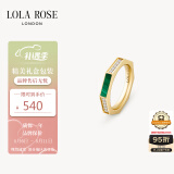 LOLA ROSE罗拉玫瑰八边形戒指宝石个性简约母亲节礼物生日礼物女