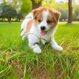 中华田园犬小型长不大适合小孩家养的高智商狗狗活物狗崽狗仔幼犬 田园级 小花狗+狗粮+狗笼+包邮 公