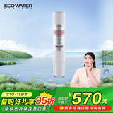 怡口净水（ECOWATER）净水器家用原装耗材 CTO-15滤芯 压缩活性炭滤芯 除异色异味改善口感 适配机型详询客服