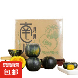 京喜加惠和一号贝贝南瓜生鲜新鲜蔬菜减肥减脂早餐沙拉必备 【礼盒】 2斤 带箱