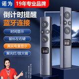 诺为蓝牙激光笔PPT翻页笔教师用 电子笔翻页器数字物理双激光 LED液晶屏希沃白板鸿合 N95s BLE 双头版