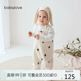 babylove男女宝宝背带裤春秋洋气长裤婴儿连体裤外出纯棉休闲裤子