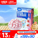 小鹿蓝蓝新版高钙0蔗糖冻干酸奶溶豆草莓味约72粒宝宝零食易吞咽益生菌18g