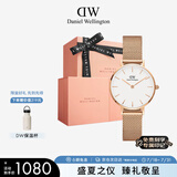 丹尼尔惠灵顿（DanielWellington）DW女士手表时尚经典欧美表女28mm石英表送女友礼物 DW00100219