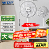 先科（SAST）电风扇/落地扇/台式风扇/台地两用/家用风扇/交流定频/15叶大风量风扇  FD-269