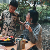 Snow Peak【明星同款】雪峰户外徒步露营野炊咖啡纯钛钛杯礼物MG-142/143 MG-143-1-DN 450ml单层钛杯*2