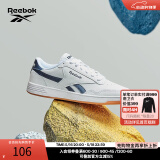 Reebok锐步官方夏男女TECHQUE T经典舒适复古运动休闲小白鞋板鞋 CN3196-藏青色 37.5