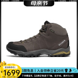 SCARPA思嘉帕登山鞋男鞋莫林加强版中帮户外鞋GTX防水防滑耐磨徒步鞋女 炭灰拼硫磺绿 男款63050-201 40