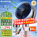 格力（GREE） 【国家补贴】空气循环扇直流变频遥控电风扇家用摇头电扇涡轮换气扇循环对流风扇落地扇 【京东物流】滤网净化空气FXDZ-20X62Bg3