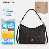 蔻驰（COACH）【品牌直供】女士LAUREL手提单肩斜挎包流浪包 人造革
